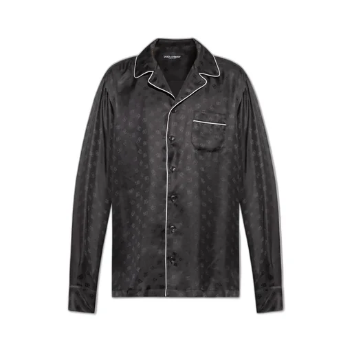 Dolce & Gabbana Dg Jacquard Long-Sleeved Shirt
