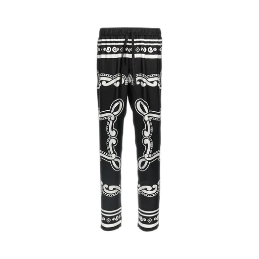 Dolce & Gabbana Pajama Printed Drawstring Pants