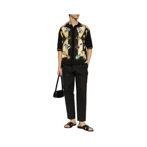 Dolce & Gabbana Perfume Printed Shirt