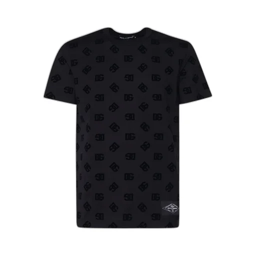 Dolce & Gabbana Logo Patch Crewneck T-Shirt
