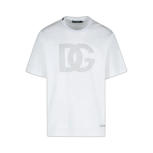 Dolce & Gabbana Dg Logo Printed Crewneck T-Shirt