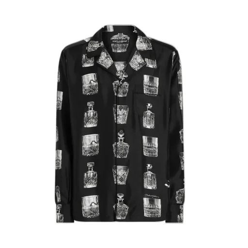 Dolce & Gabbana Printed Long Sleeve Shirt