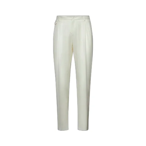 Dolce & Gabbana Pleated Cropped Trousers
