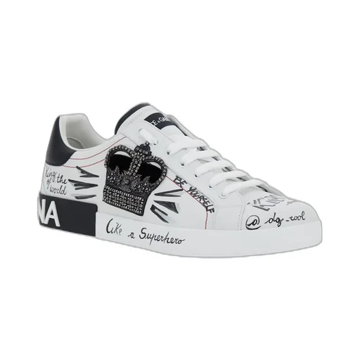 Dolce & Gabbana Graphic Printed Low-Top Sneakers