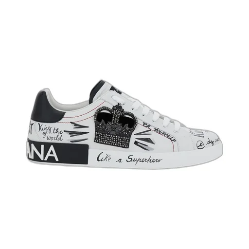 Dolce & Gabbana Graphic Printed Low-Top Sneakers