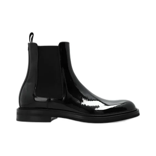 Dolce & Gabbana Round Toe Ankle Boots