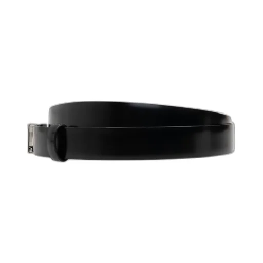 Dolce & Gabbana Logo Engraved Brushed Belt