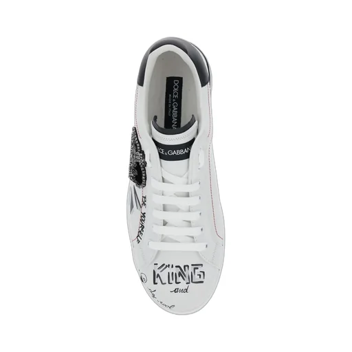 Dolce & Gabbana Graphic Printed Low-Top Sneakers