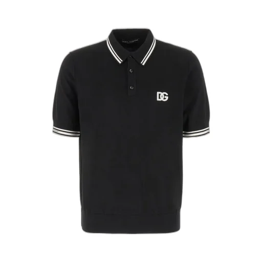 Dolce & Gabbana Dg Logo Embroidered Polo Shirt