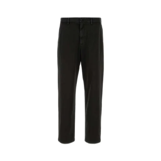 Dolce & Gabbana Logo Patch Straight Leg Trousers
