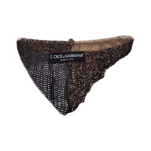 Dolce & Gabbana Asymmetric-Neck Knitted Jumper
