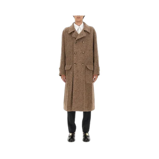 Dolce & Gabbana Double-Breasted Mid-Length Coat