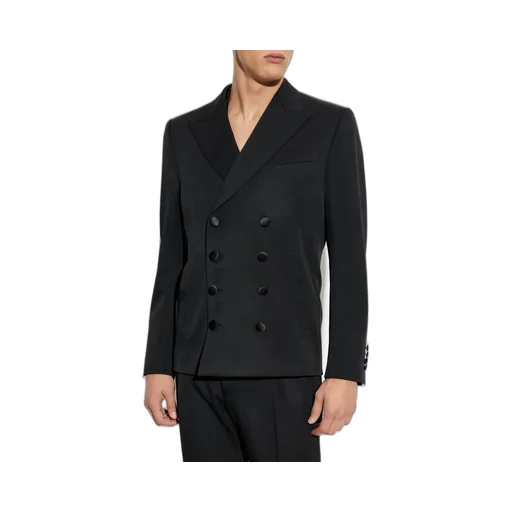 Dolce & Gabbana Double-Breasted Satin Jacket