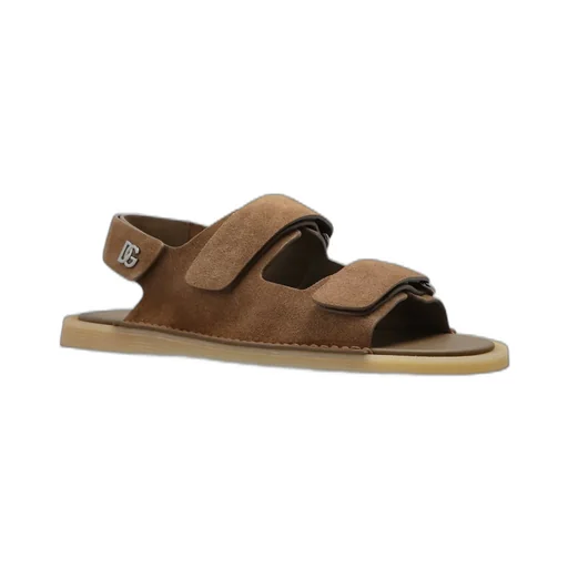 Dolce & Gabbana Logo Plaque Sandals