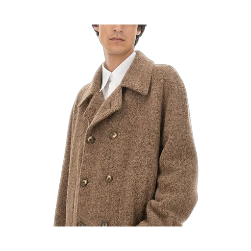 Dolce & Gabbana Double-Breasted Mid-Length Coat