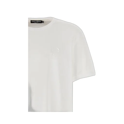 Dolce & Gabbana Logo Embroidered Crewneck T-Shirt