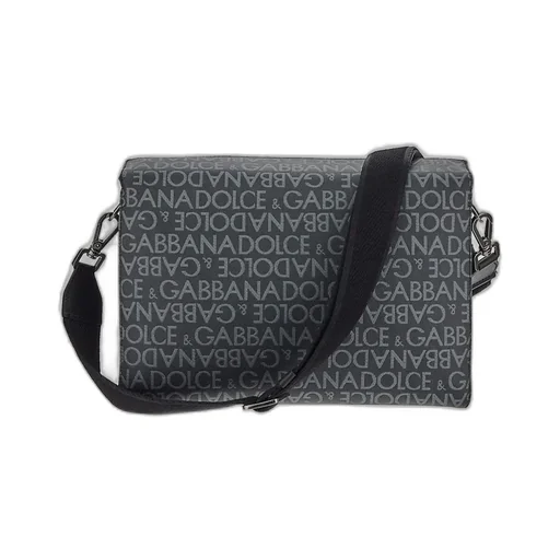 Dolce & Gabbana All-Over Jacquard Crossbody Bag