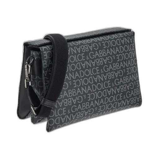 Dolce & Gabbana All-Over Jacquard Crossbody Bag