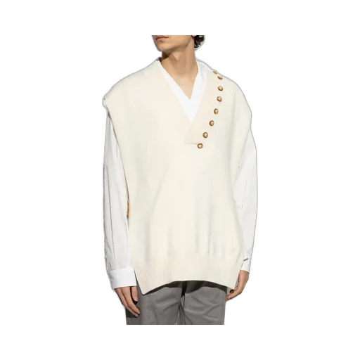 Dolce & Gabbana V-Neck Knitted Vest