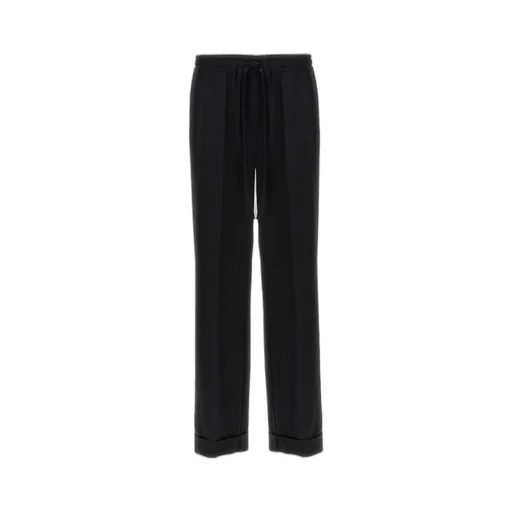Dolce & Gabbana Piping Detailed Pajama Pants