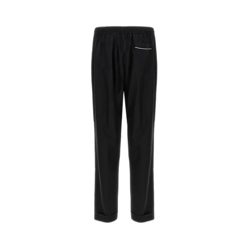 Dolce & Gabbana Piping Detailed Pajama Pants