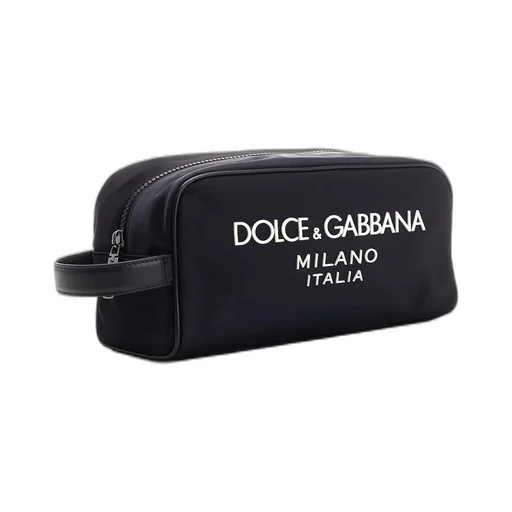 Dolce Gabbana Logo Printed Beauty Case