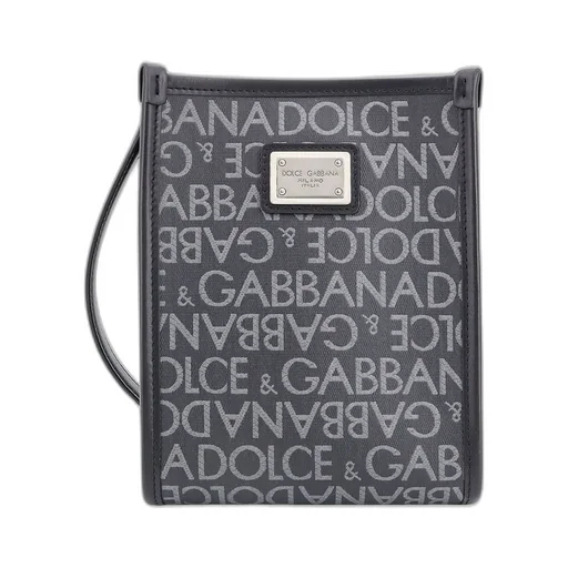 Dolce & Gabbana Small Logo Printed Shopper Bag