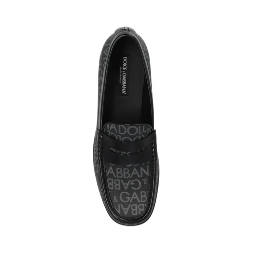 Dolce & Gabbana Logo Printed Loafers