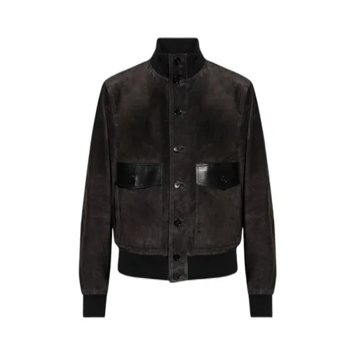 Dolce & Gabbana High Neck Bomber Jacket