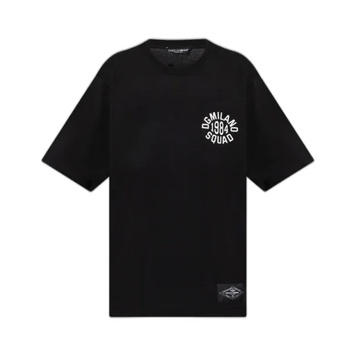 Dolce & Gabbana Logo Printed Crewneck T-Shirt