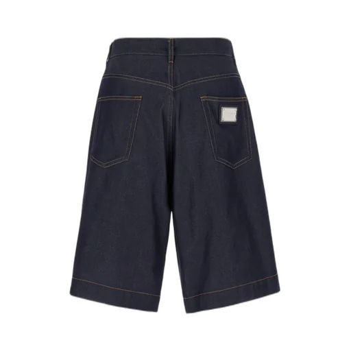 Dolce & Gabbana Marina-Printed Mid-Rise Shorts