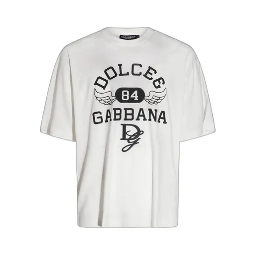 Dolce & Gabbana Logo Printed Crewneck T-Shirt