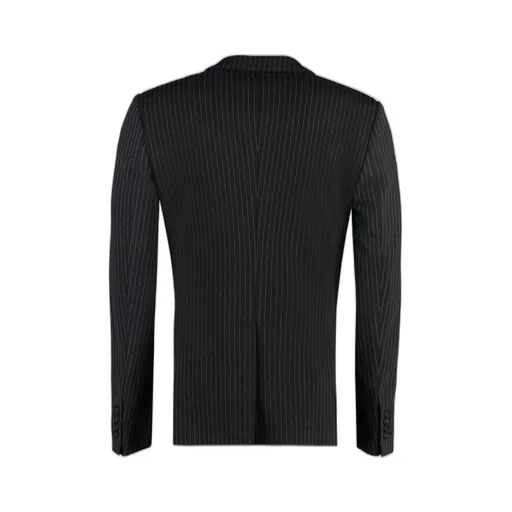 Dolce & Gabbana Pinstriped Stretch Jersey Portofino Jacket