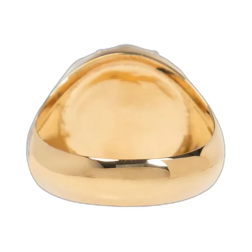Dolce & Gabbana Logo Lettering Signet Ring