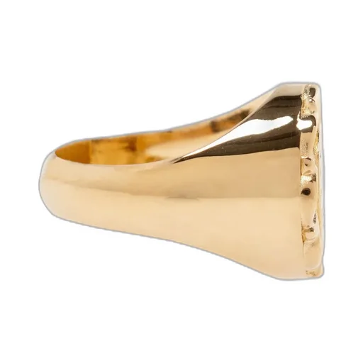 Dolce & Gabbana Logo Lettering Signet Ring