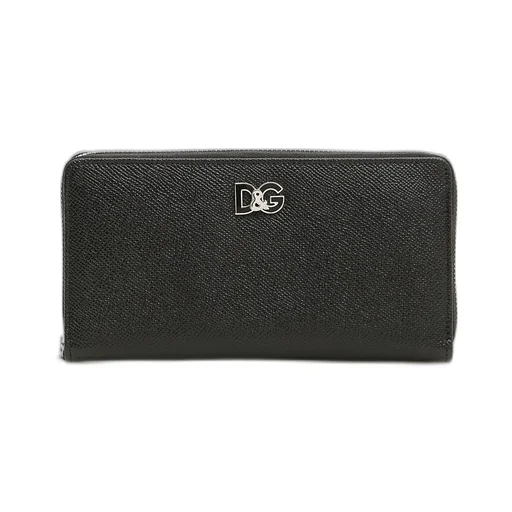 Dolce & Gabbana Logo Zip Around Wallet