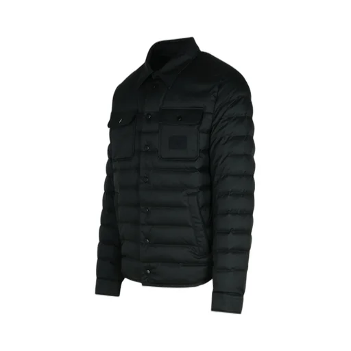 Dolce & Gabbana Logo Patch Quilted Down Jacket