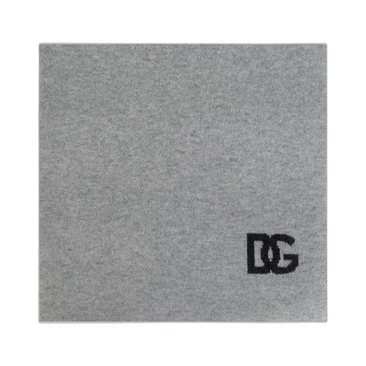 Dolce & Gabbana Logo Intarsia Scarf