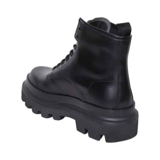 Dolce & Gabbana Lace-Up Chunky Boots