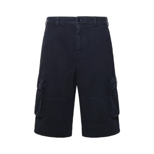 Dolce & Gabbana Logo Plaque Cargo Shorts