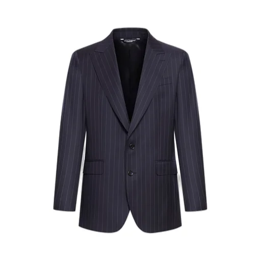 Dolce & Gabbana Striped Single-Breasted Blazer