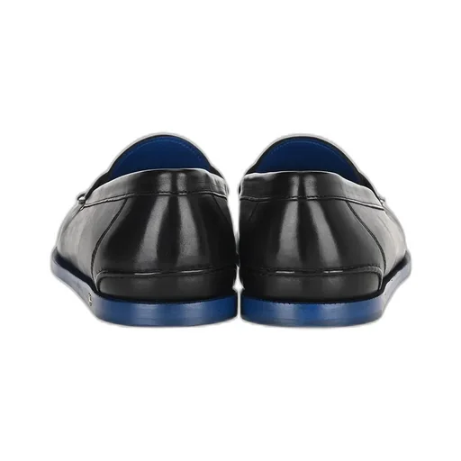 Dolce & Gabbana Dg Logo Plaque Fringed Moccasins