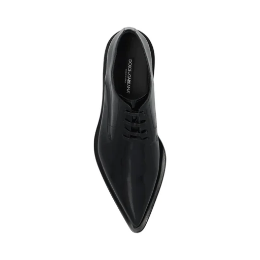 Dolce & Gabbana Pointed-Toe Derby Shoes