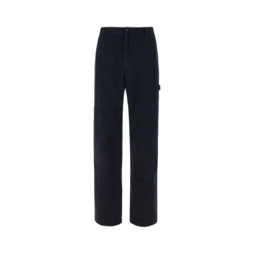 Dolce & Gabbana Logo Plaque Straight Leg Pants