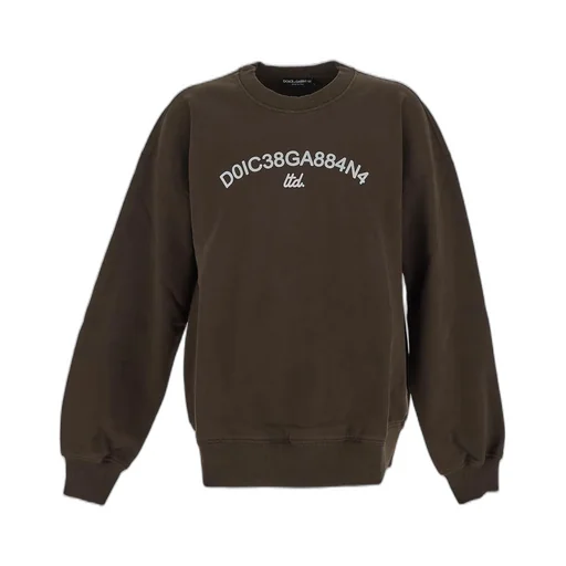 Dolce & Gabbana Logo Printed Crewneck Sweatshirt