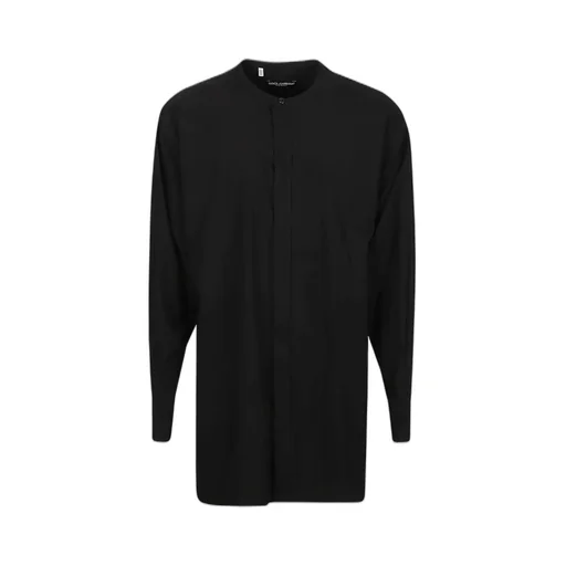 Dolce & Gabbana Collarless Long-Sleeved Shirt
