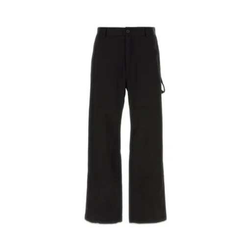 Dolce & Gabbana Logo Plaque Straight-Leg Trousers