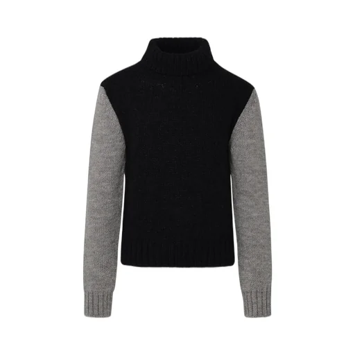 Dolce & Gabbana High Neck Straight Hem Jumper