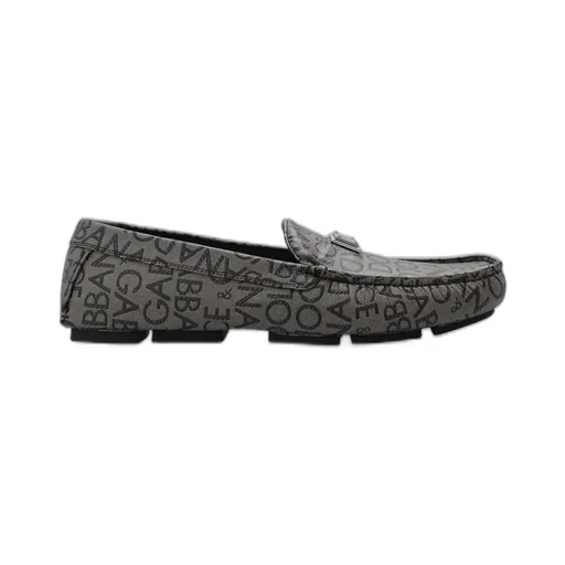 Dolce & Gabbana Logo Plaque Loafers