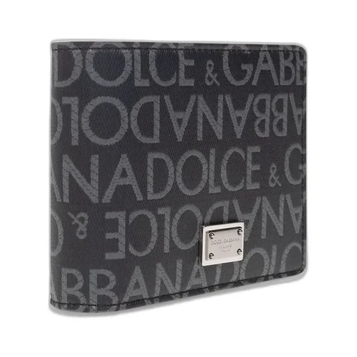 Dolce & Gabbana Logo Plaque Bi-Fold Wallet
